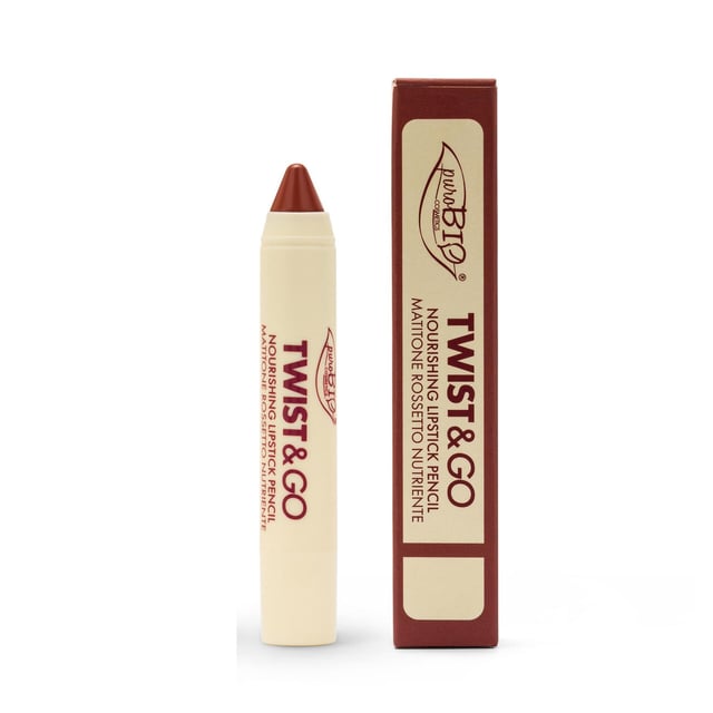 puroBIO Twist & Go Nourishing Lipstick Pencil 506 Dark Mauve 2,9 g