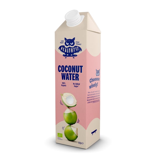 HealthyCo Kokosvatten 1000 ml