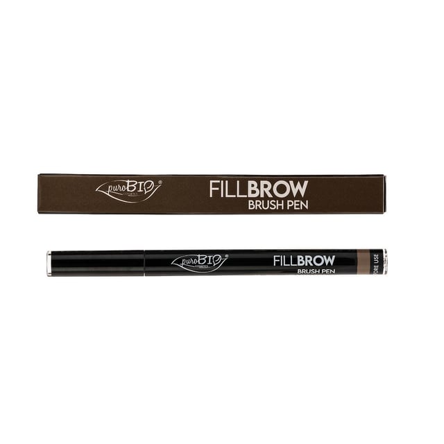 puroBIO Eyebrow Fillbrow Brush Pen Soft Brown 02 0,7 ml