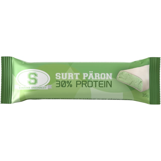 S-märke Bar Surt Päron 35 g