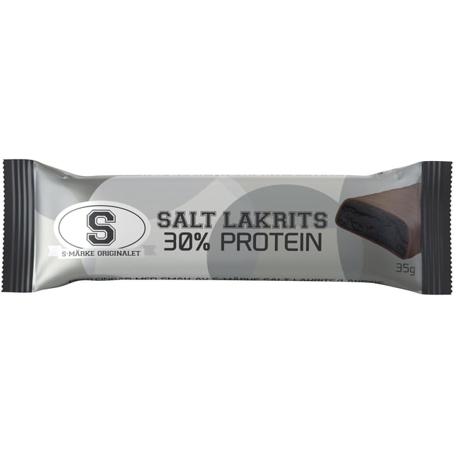 S-märke Bar Salt Lakrits 35 g