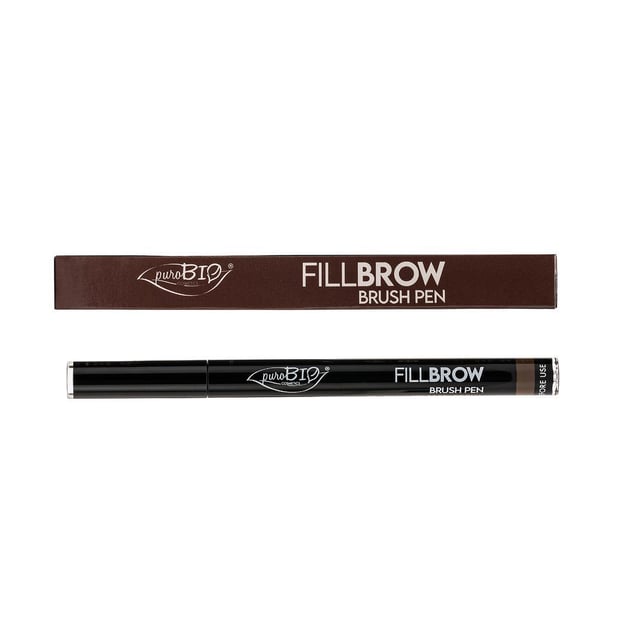 puroBIO Eyebrow Fillbrow Brush Pen Dark Brown 03 0,7 ml