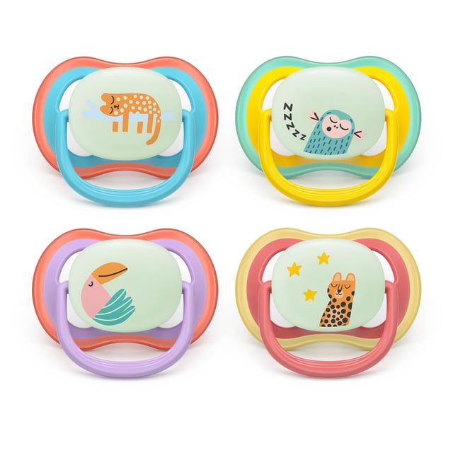 Philips Avent Ultra Air Natt Napp 18 månader och uppåt Mix 2 st