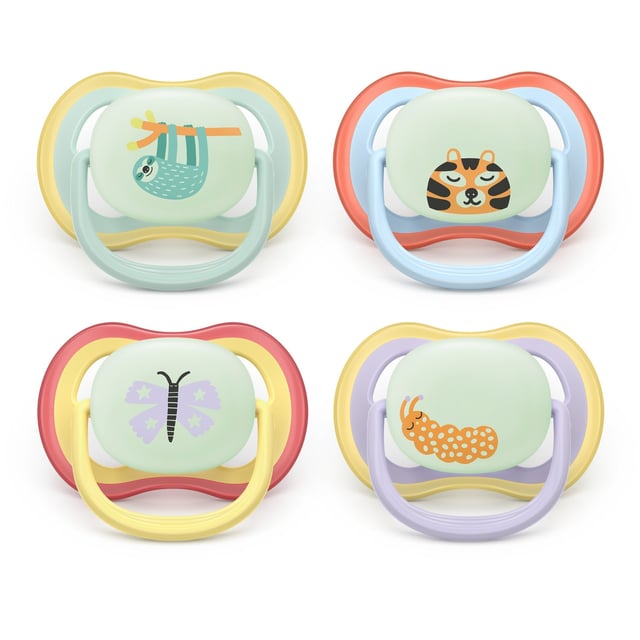 Philips Avent Ultra Air Natt Napp 0 till 6 månader Mix 2 st