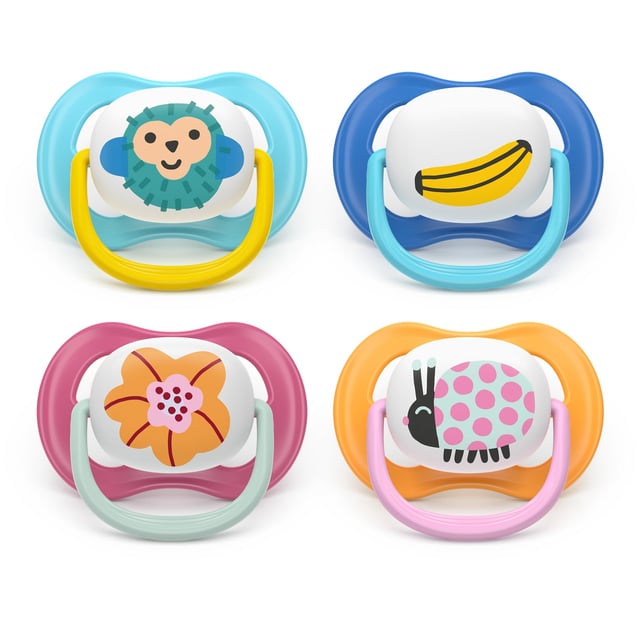 Philips Avent Ultra Air Napp 6 till 18 månader Mix 2 st