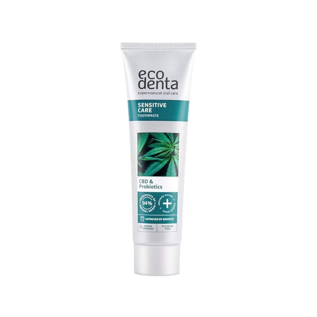 Ecodenta Sensitive Toothpaste With Cbd And Probiotics 100 ml