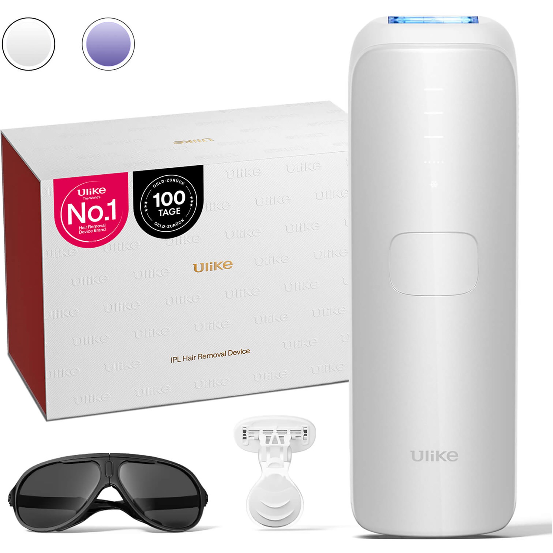 Ulike Air 3 Sapphire Ice Cooling IPL Hair Removal Device White