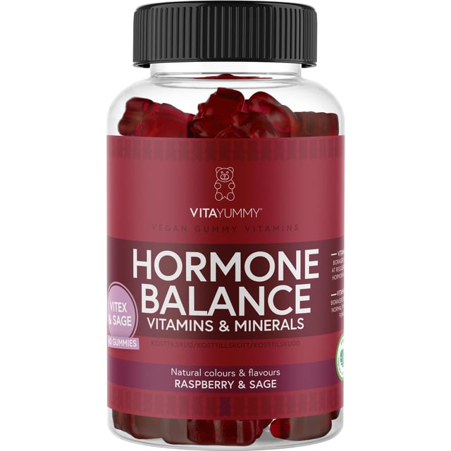 VitaYummy Hormone Balance Raspberry & Sage 60 st