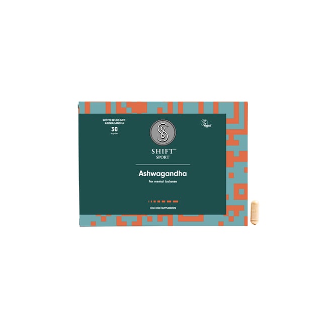 SHIFT Sport Ashwaganda 30 kapslar