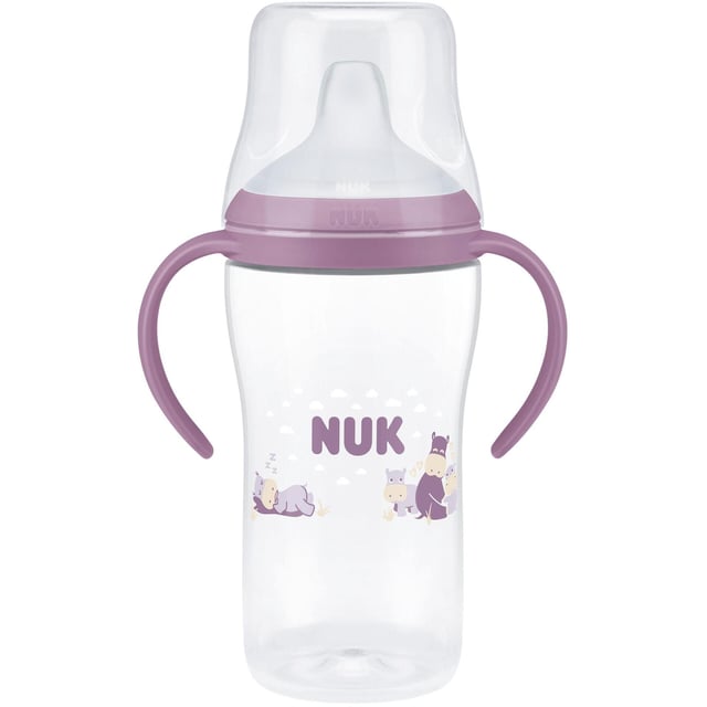 NUK Perfect Match Learner Bottle Hippo 260 ml