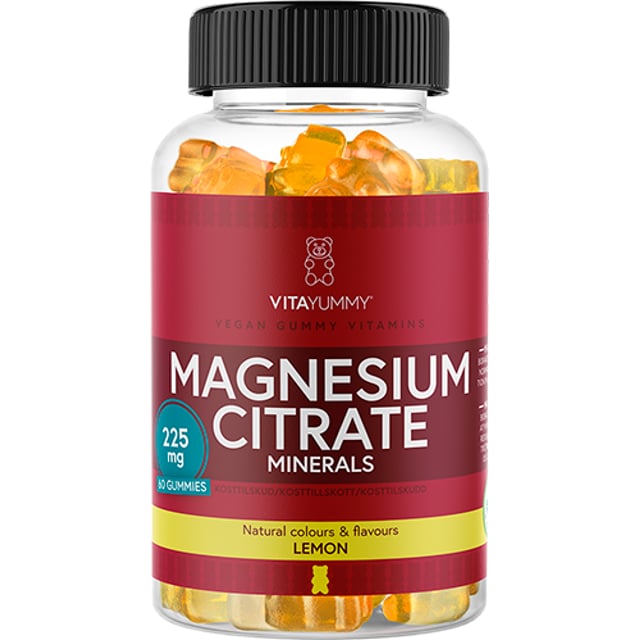 VitaYummy Magnesium Citrate Lemon 60 st