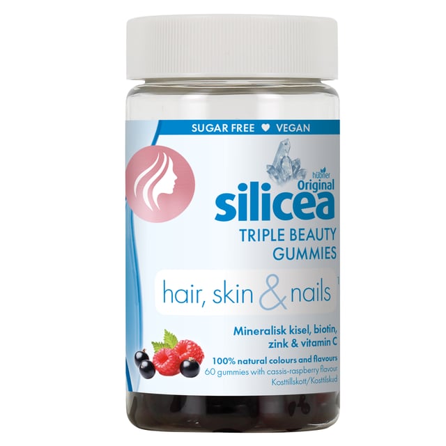 Original Silicea Triple Beauty Gummies Hair, Skin and Nails 60 st