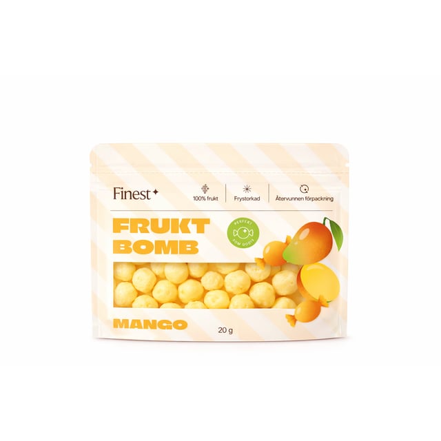 Finest Fruktbomb Mango 20 g