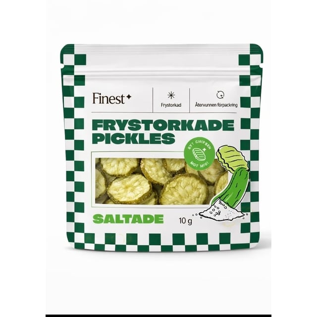 Finest Frystorkade Pickles Saltade 10 g