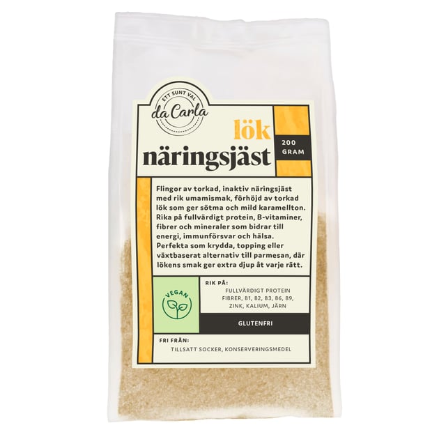 da Carla Näringsjäst flingor Lök 200 g