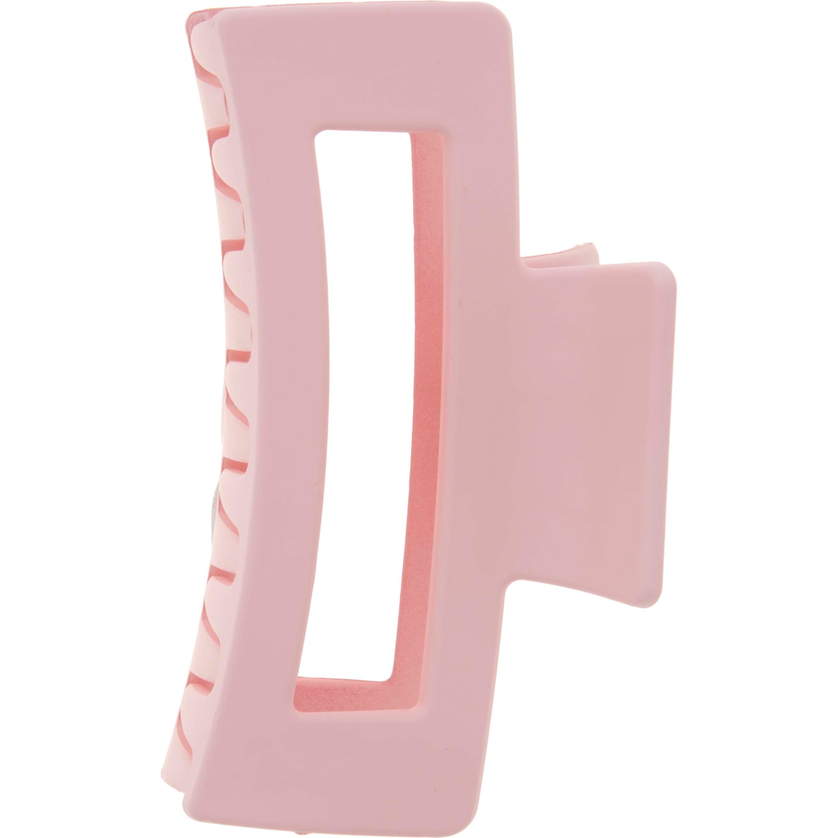Dazzling Hair Clip Square 8,5 cm Light Pink