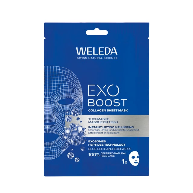 Weleda Exo Boost Collagen Sheet mask 20 ml