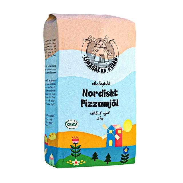 Limabacka Kvarn Nordiskt Pizzamjöl 2 kg