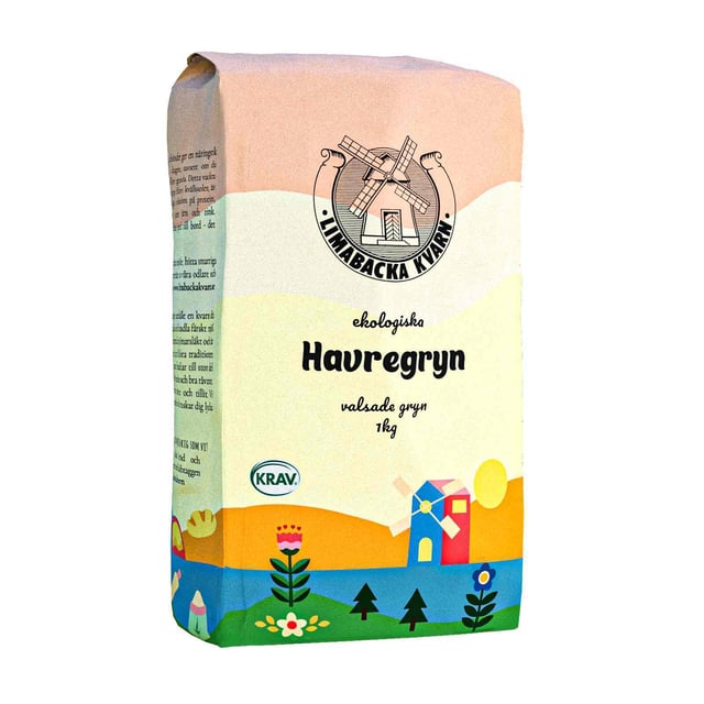Limabacka Kvarn Havregryn 1 kg