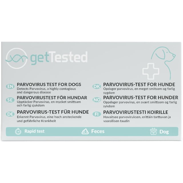 Get Tested Parvovirus-test för hundar 1 st