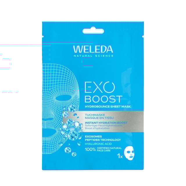 Weleda Exo Boost Hydrobounce Sheet Mask 20 ml