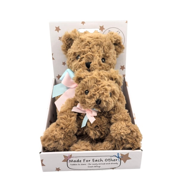 Carlo Baby Syskonnalle Stor & Liten Brun