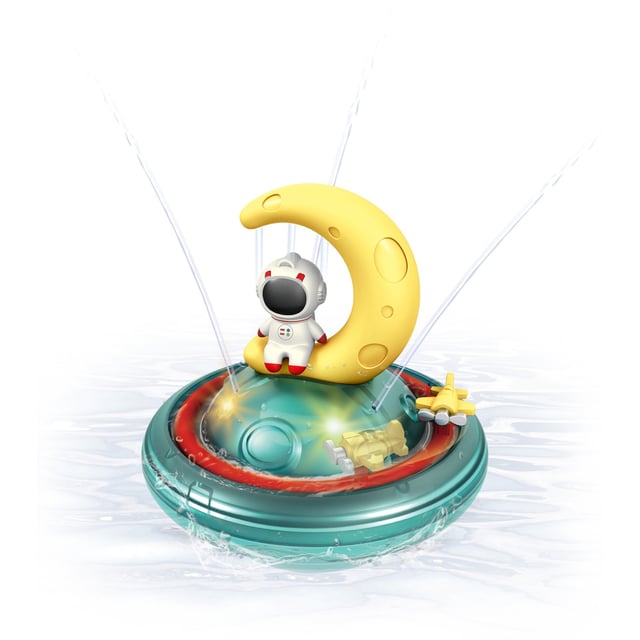 Carlo Baby Vattensprutande Astronaut med ljus +12 m 1 st