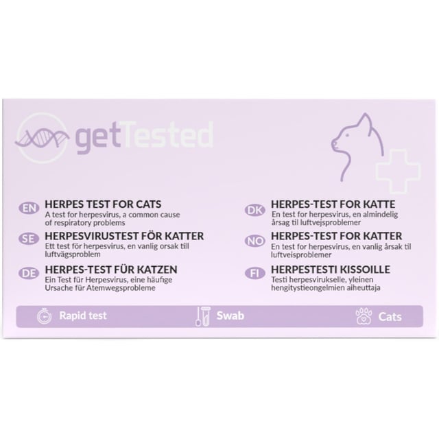 Get Tested. Herpestest för katter 1 st