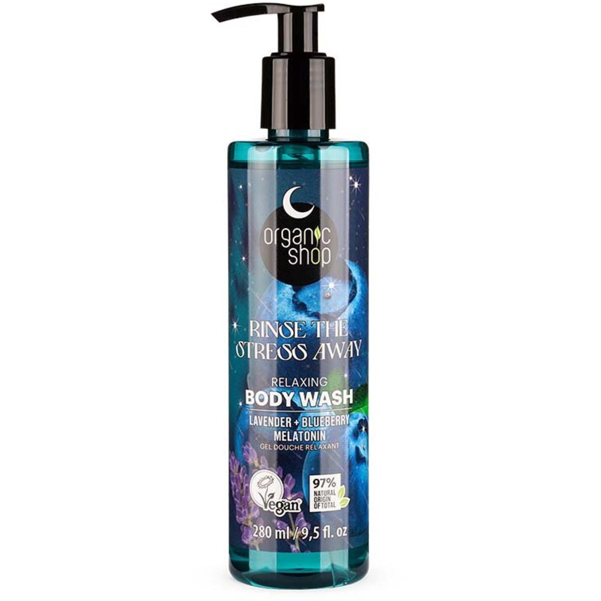 Organic Shop Sleeping Relaxing Body Wash Rinse The Stress Away 28
