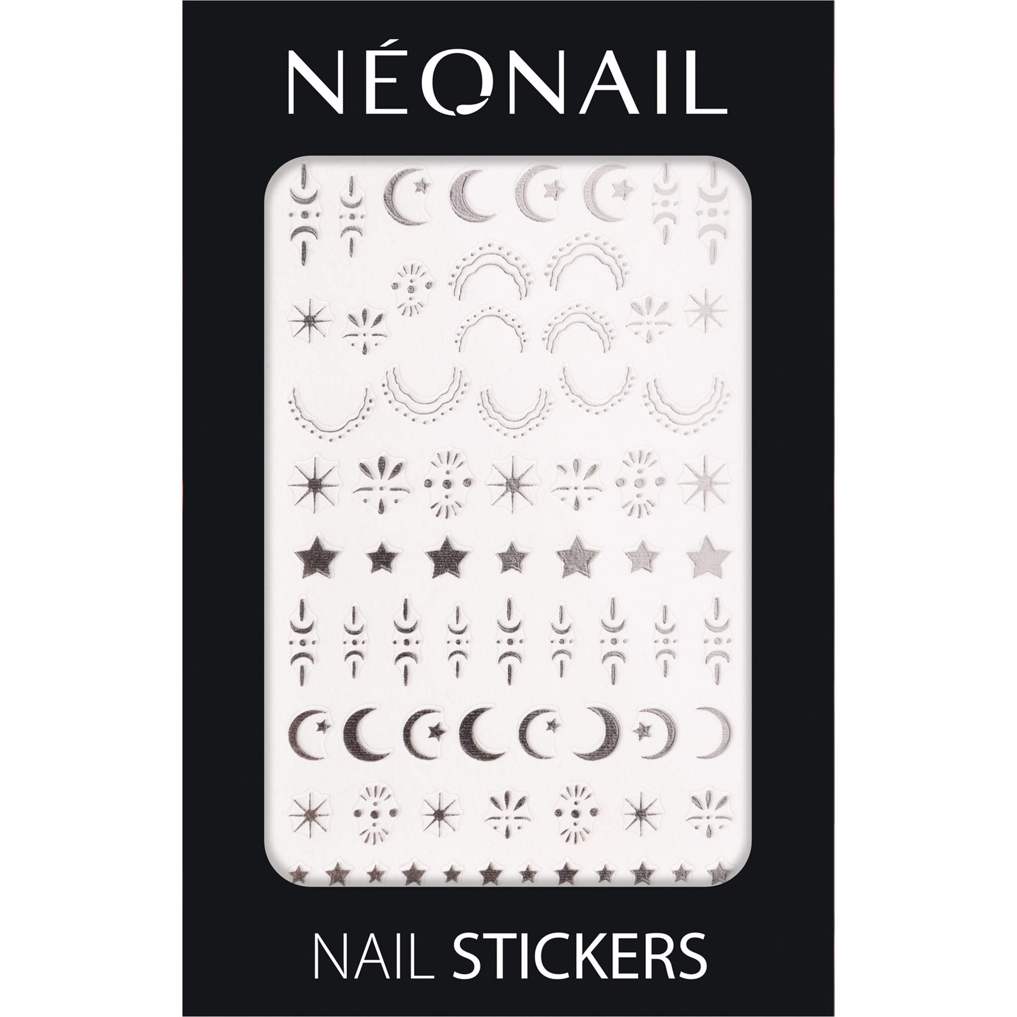 NEONAIL Nail Art Stickers 05 Astro Silver