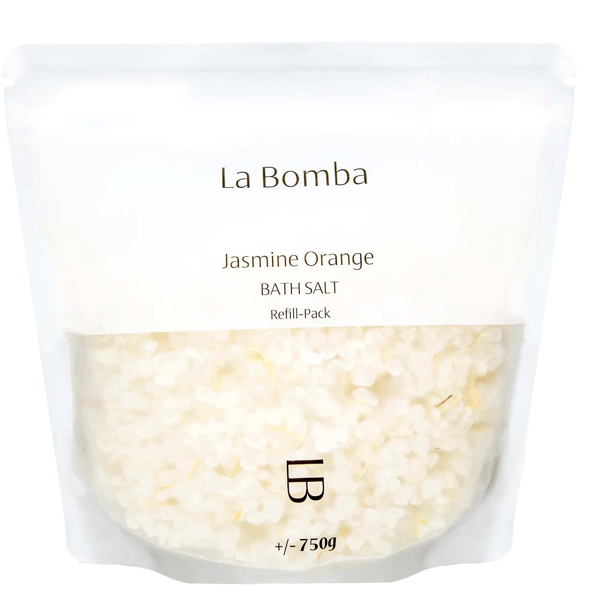 La Bomba Jasmine Orange Bath Salt Refill Pack 750 g