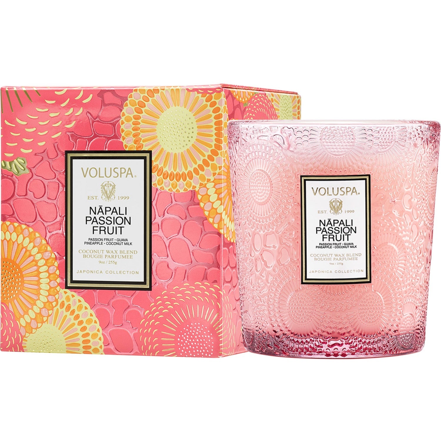 Voluspa Classic Boxed Candle Nãpali Passion Fruit - 255 g