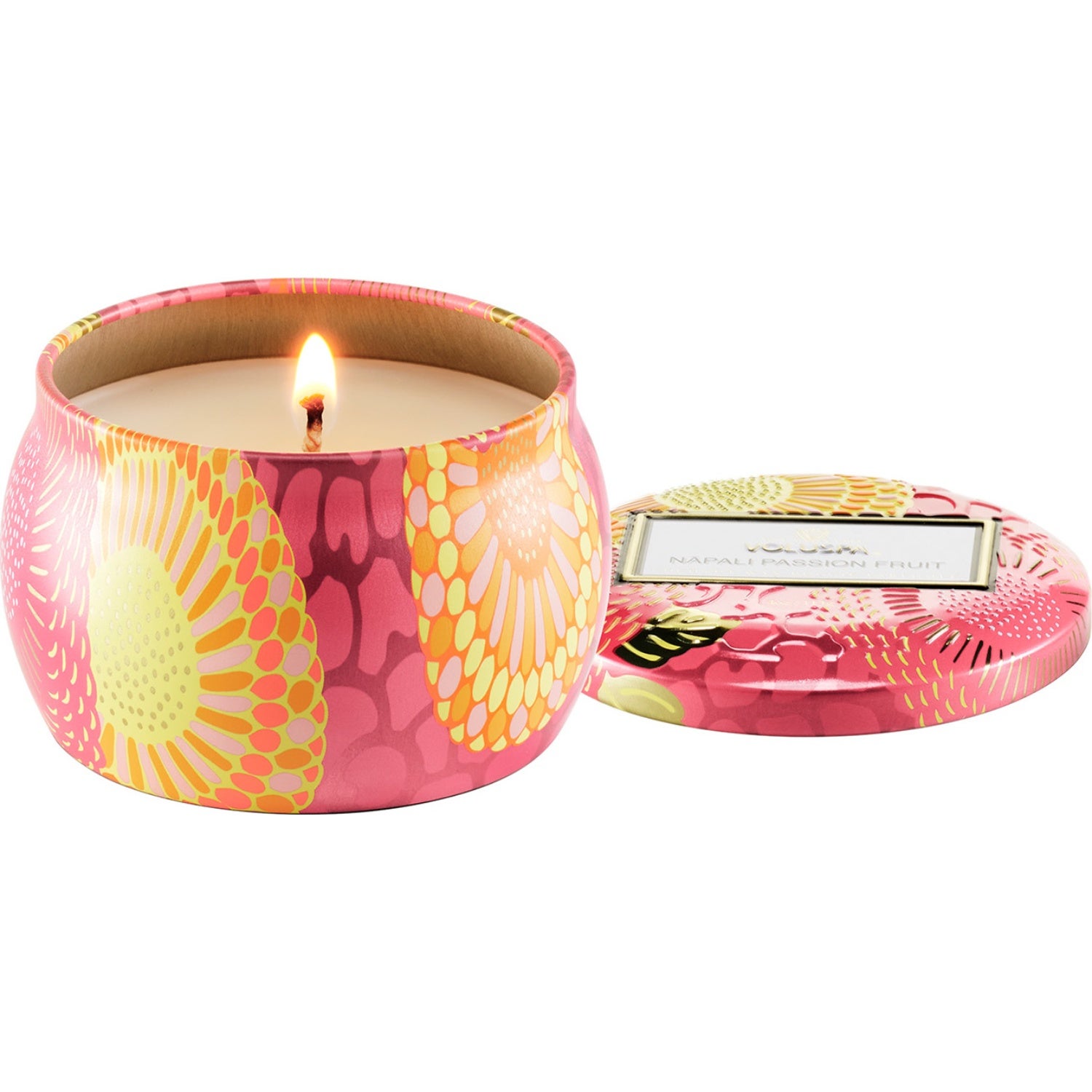 Voluspa Mini Tin Candle Nãpali Passion Fruit - 113 g