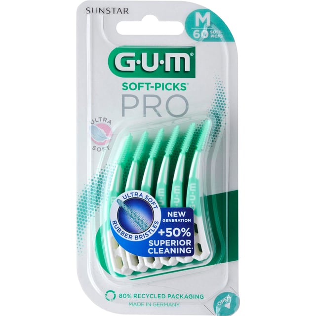 GUM Soft-Picks Pro M 60 st
