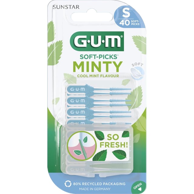 GUM Soft-Picks Comfort Flex S Mint 40 st