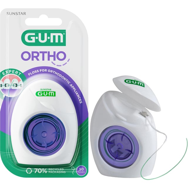 GUM Ortho Floss Tandtråd