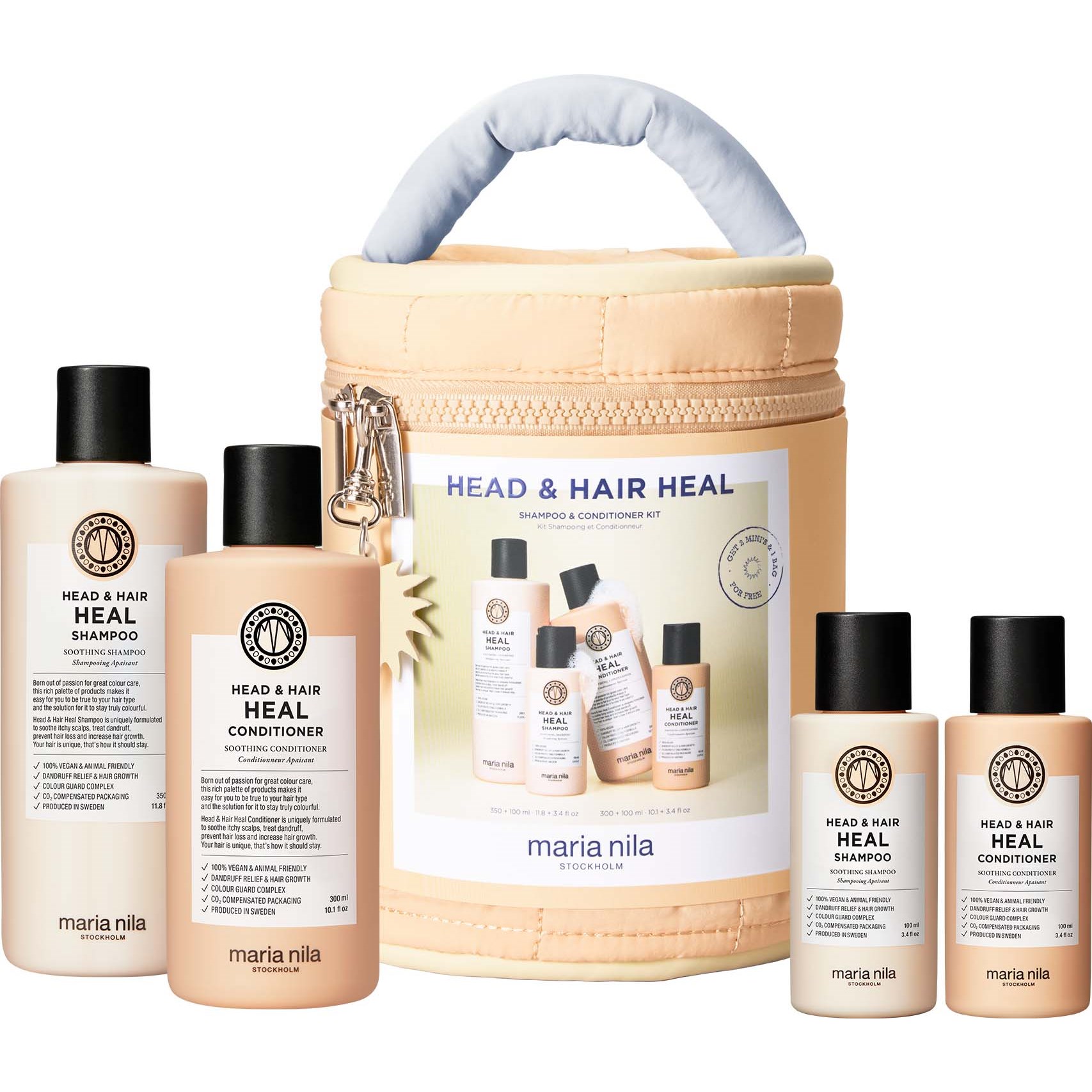 maria nila Head & Hair Heal Beauty Bag