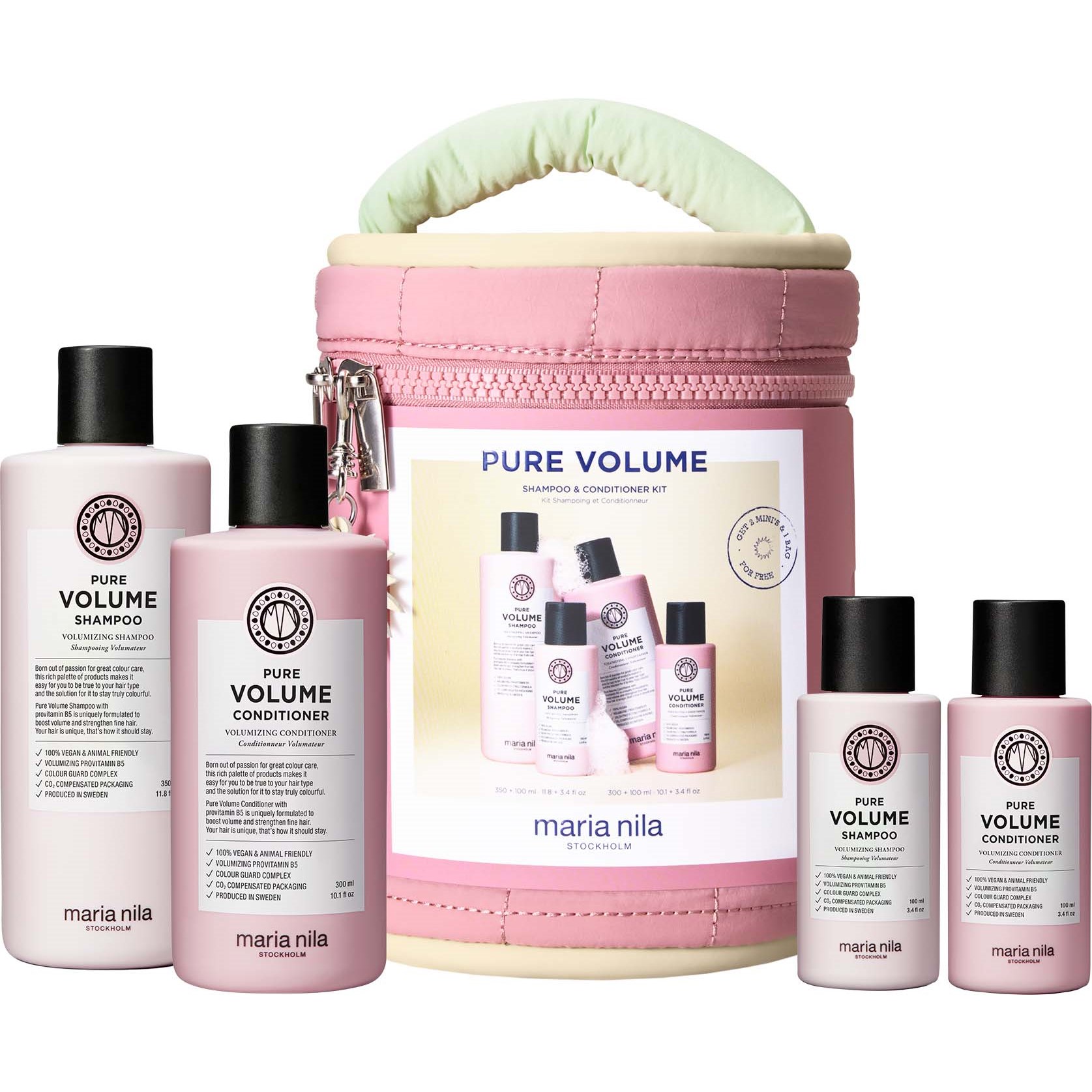 maria nila Pure Volume Beauty Bag