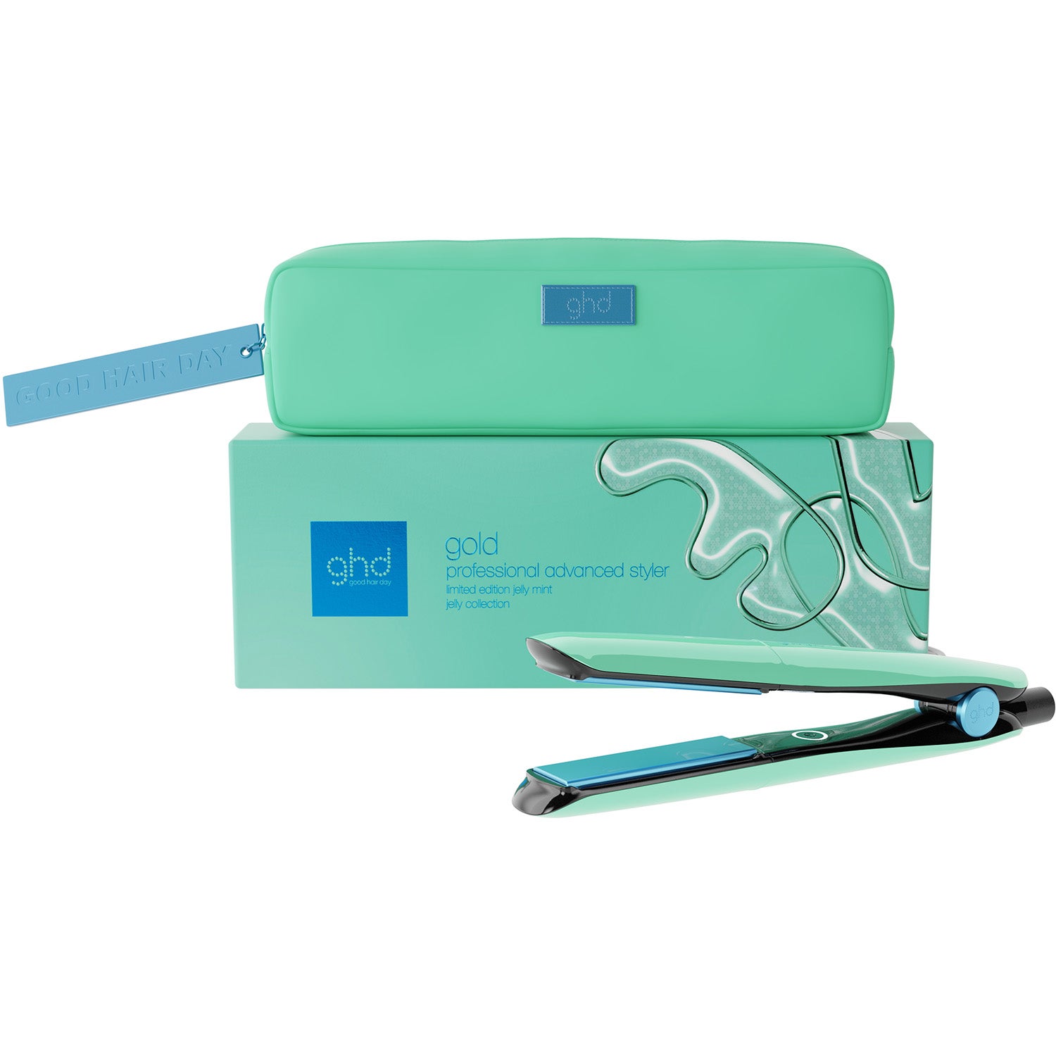 ghd Gold Limited Edition Hair Straightener Jelly Mint - 1 pcs