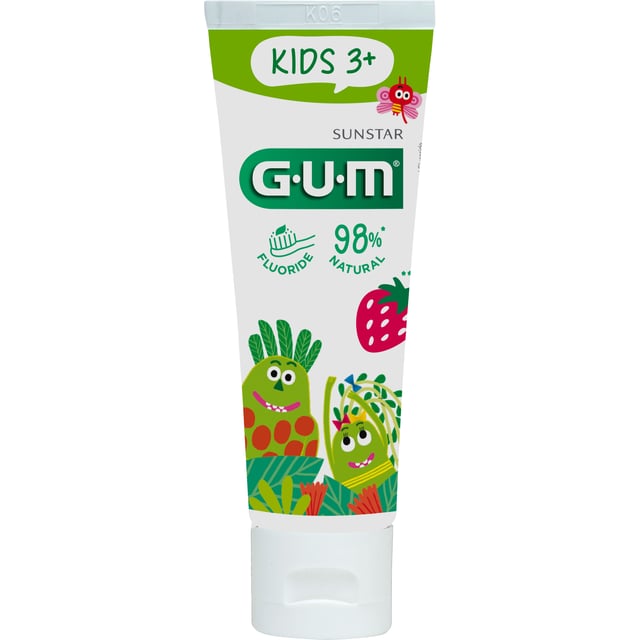 GUM Kids Tandkräm 3+ 50 ml