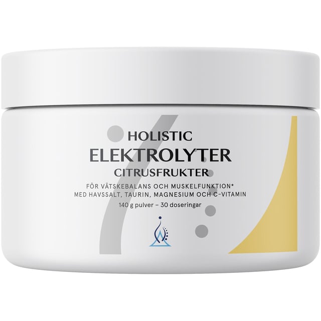 Holistic Elektrolyter Citrusfrukter 140 g