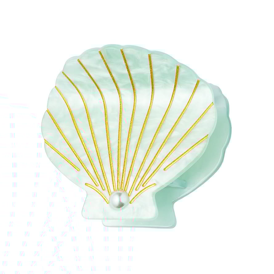 KICKS Beauty Hair Claw Blue Shell