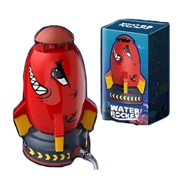 Suntoy Vattenspridare Rymdraket Röd