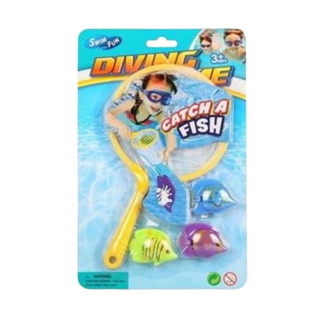 Suntoy Dyklek Fisk Med Håv