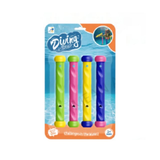 Suntoy Sim- Och Dykleksak Pinnar 4 st