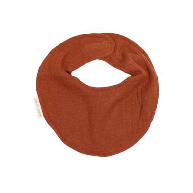 Oh, Poppy! Juno Dregglisar Warm Rust Linen Beige 2 st