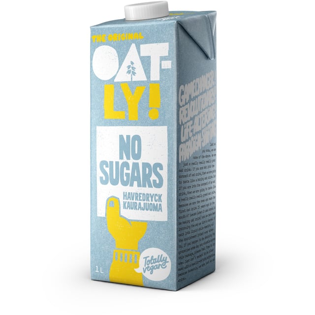 Oatly No Sugars Havredryck 1 liter