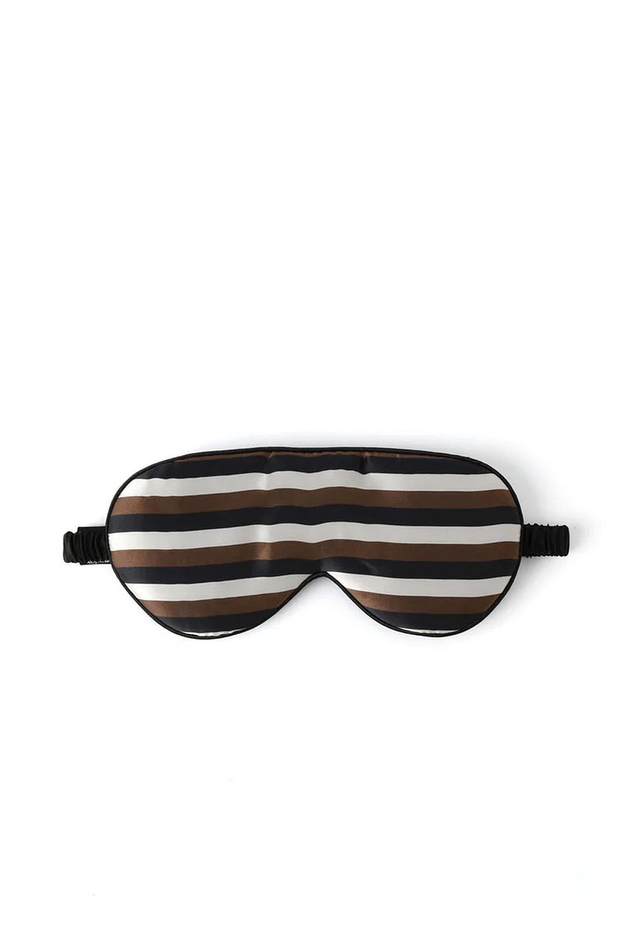 100% Mulberry Silk Eye Masks Mokka Strip