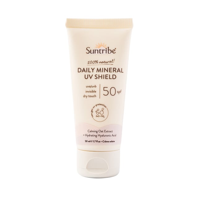Suntribe Dagkräm med Ekologiska Mineraler SPF 50 50 ml
