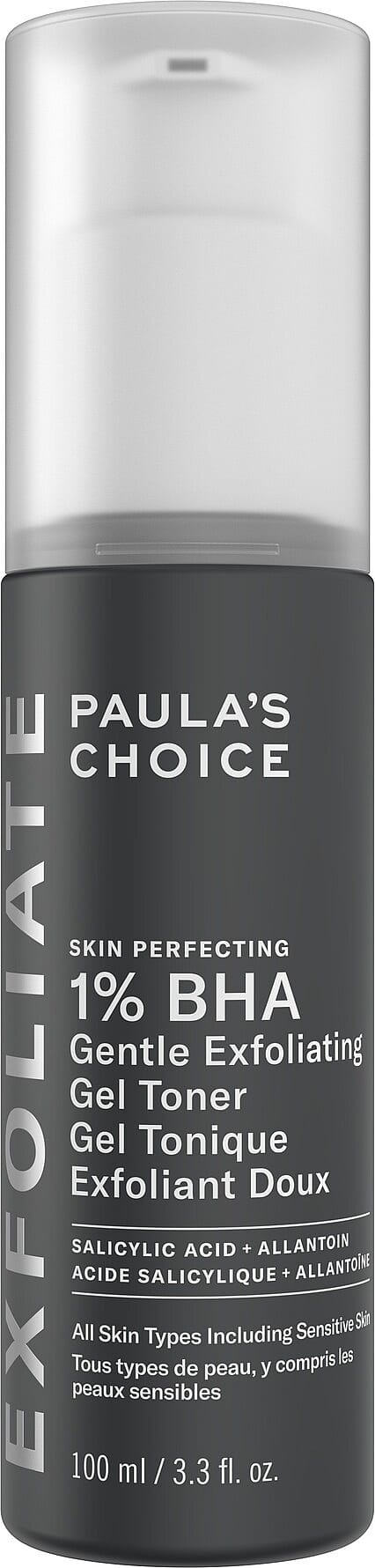 1% BHA Gentle Exfoliating Gel Toner Face Peeling 100 ml